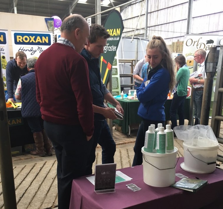 Natural Farm Health Stand at NSA Sheep Show Ballymena