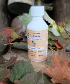 Bottle of Enterite for diahorrea in chickens
