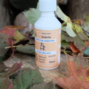 Bottle of Enterite for diahorrea in chickens